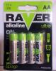 RAVER 1,5V LR6 (AA) Alkaline (BL4)