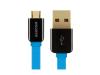 AVACOM MIC-40B kabel USB - Micro USB, 120cm, modrá
