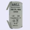 Baterie ARTS VRE DL 5500 - NiCd 1,2V 5000mAh s vývody do U