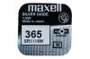 Knoflíková baterie Maxell 365 SR1116S - Silver Oxid