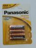 Baterie Panasonic Alkaline Power AAA 1,5V BL 4ks