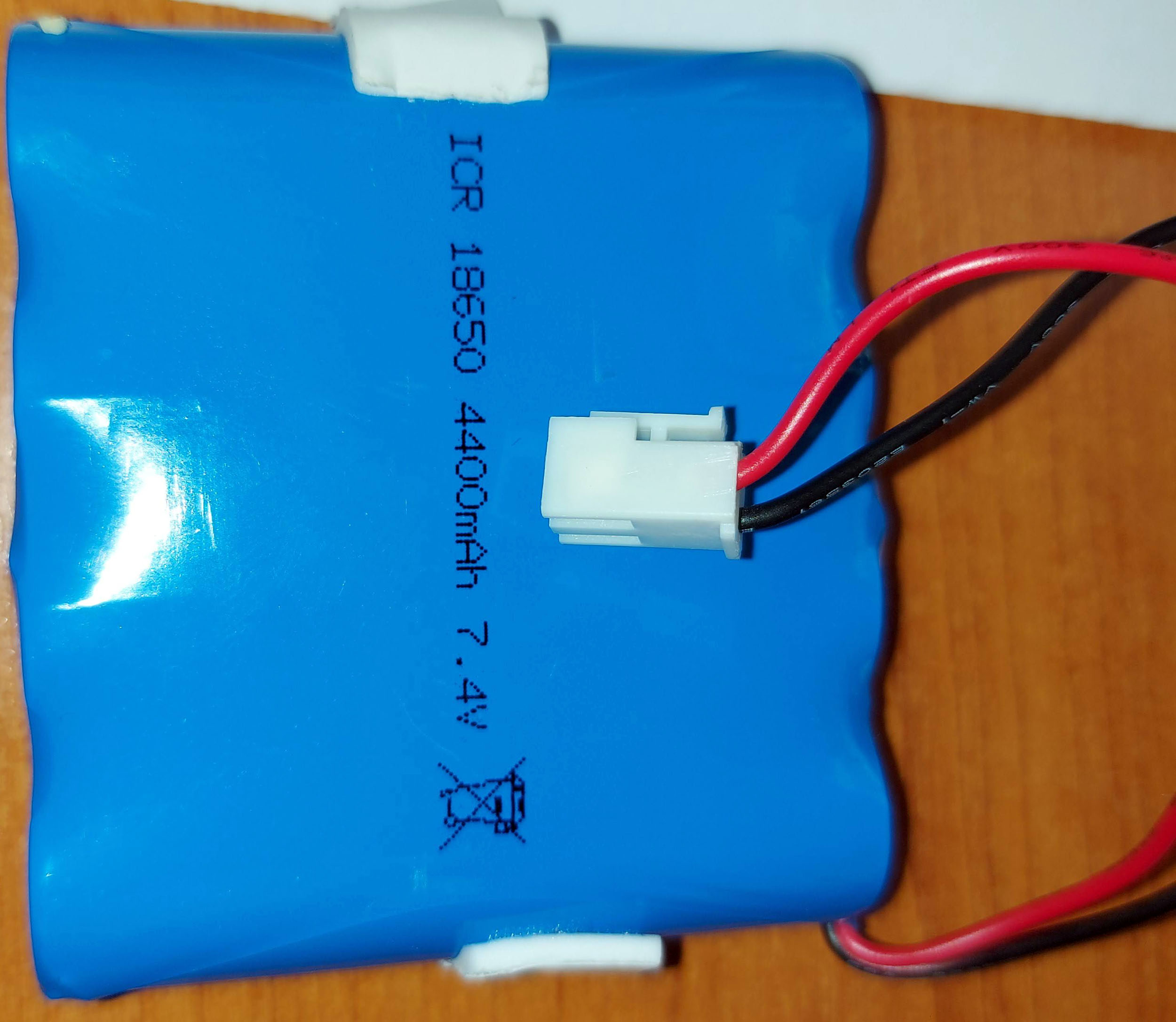 Bateriová sestava pro modely a hračky ICR18650 7,4V Li-ion 5200mAh