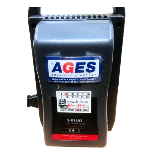 Repase baterie do kamery Swit Electronics S-8160S (S8160S) V-Lock 14,4V 13,6Ah 190 Wh