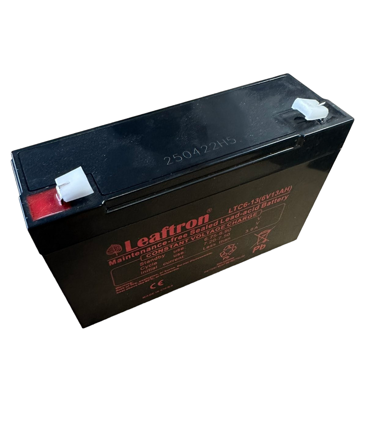 Akumulátor Leaftron LTC6-13 6V 13Ah - cyklický