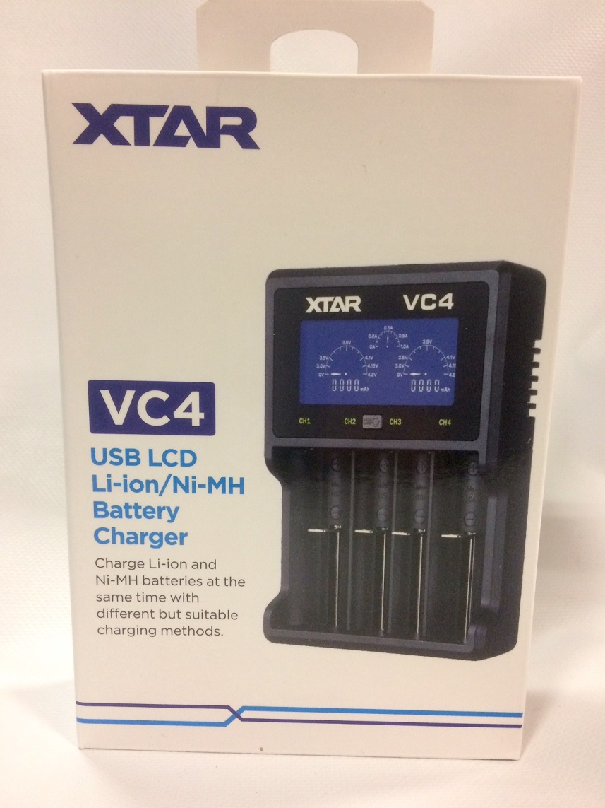 Nabíječka XTAR VC4 pro Li-Ion NiCD a NiMH baterie 