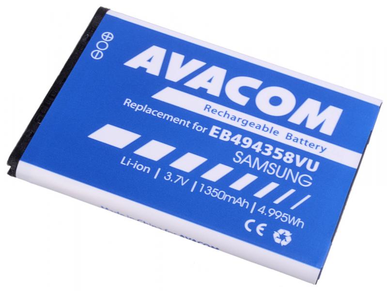 Baterie do mobilu Samsung S5830 Galaxy Ace Li-Ion 3,7V 1350mAh (náhrada EB494358VU)