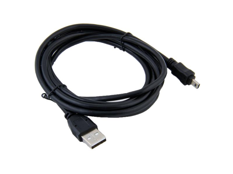 USB 2.0 kabel - 8pin Panasonic, Nikon UC-E6,  Nikon UC-E16, 1,8m