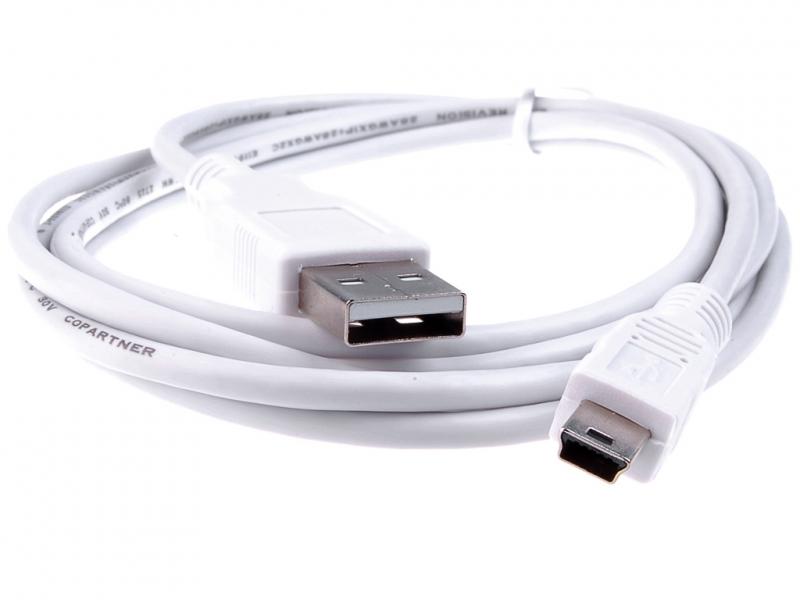 USB 2.0.kabel - mini-USB 5pin universal, 1,8m