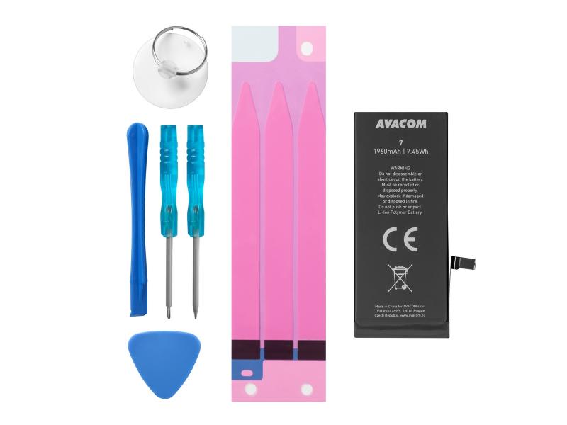 Baterie pro Apple iPhone 7, Li-Ion 3,82V 1960mAh (náhrada 616-00255)