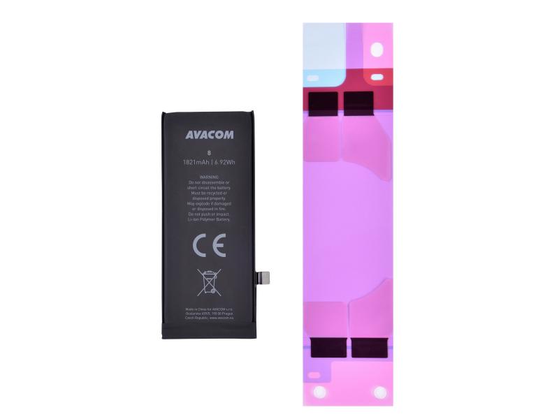 Baterie pro Apple iPhone 8, Li-Ion 3,82V 1821mAh (náhrada 616-00357)