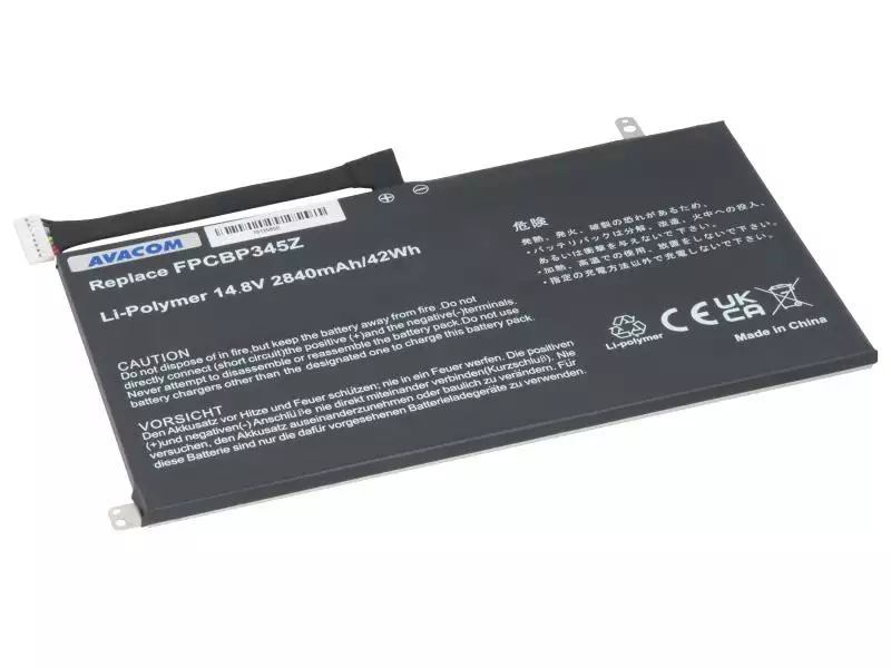 Fujitsu LifeBook UH572, Li-Pol 14,8V 2840mAh