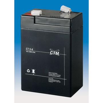 Akumul&aacute;tor 6V 5Ah pro sv&iacute;tilnu JML 2999, 2936, Quartz 2931, 2867 CE, 3810, GS4810, AH4, T231, Solid WN03, WN06, WN07, P2301