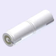 Baterie pro nouzová světla 2xD (R20) NiCd 2,4V 5500mAh - za sebou