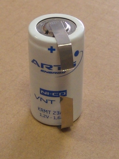 Nabíjecí baterie ARTS Saft NiCd SC 1,2V 1600mAh s vývody do U