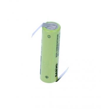 Baterie Sanyo / Panasonic NiCd AA 1,2V 600mAh N-600AAC s vývody do Z