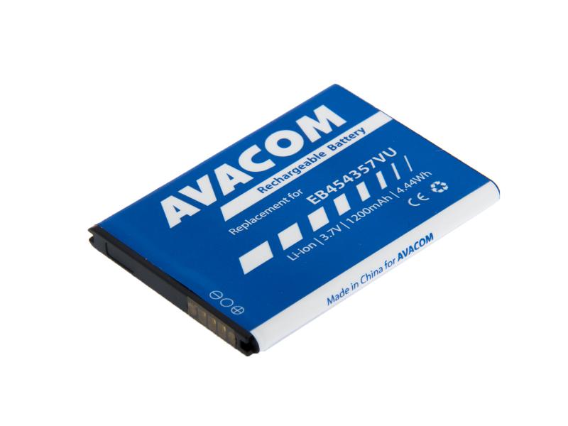 Baterie do mobilu Samsung S5360 Li-Ion 3,7V 1200mAh (náhrada EB454357VU)