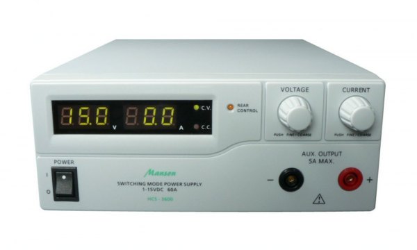 Laboratorní zdroj Manson 1-32 VDC / 0-30 A, 900 W, HCS-3602