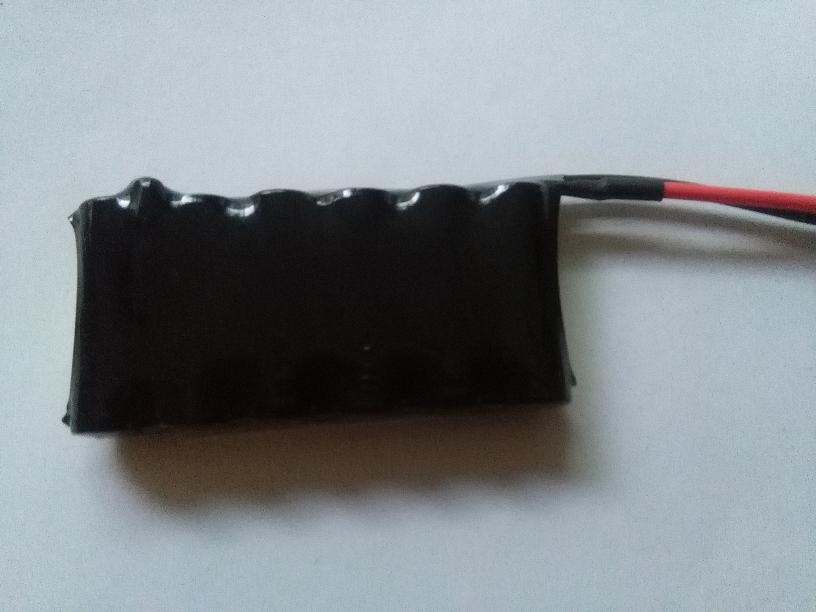 Akupack NiMh 6x1 z GP 40AAAM 2/3AAA 7,2V 400mAh ukončený kablíky