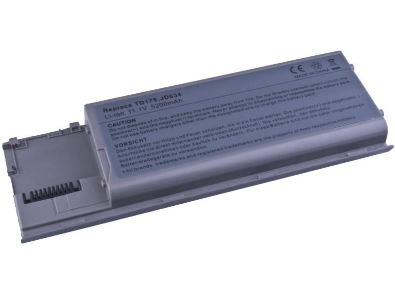 Náhradní baterie Dell Latitude D620, D630 Li-Ion 11,1V 5200mAh cS/58Wh