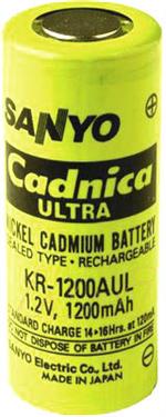 Baterie Panasonic / Sanyo KR-1200AUL NiCd 4/5A 1,2V 1200mAh 