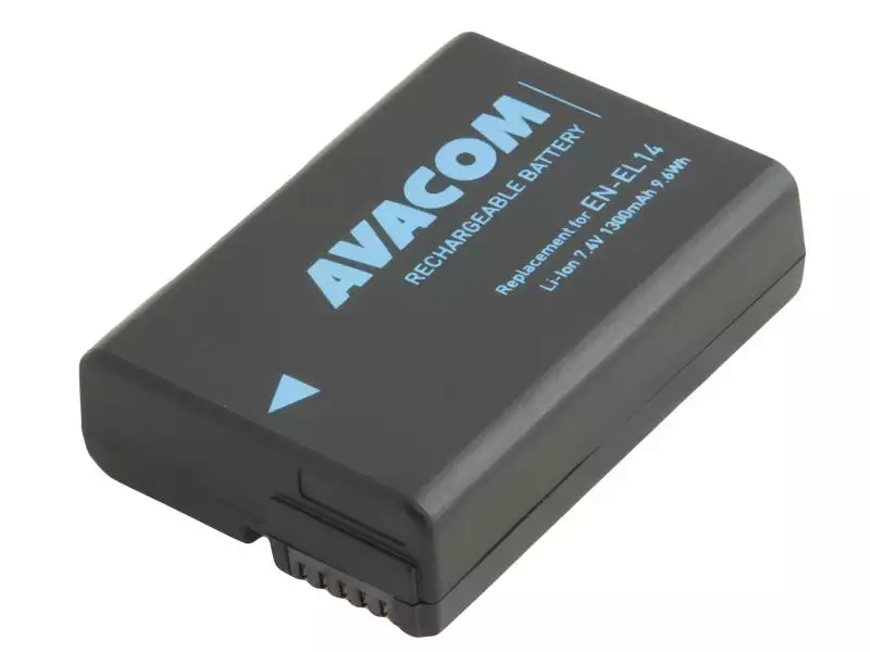 Nikon EN-EL14, EN-EL14a, EN-EL14e Li-Ion 7.4V 1300mAh 9.6Wh