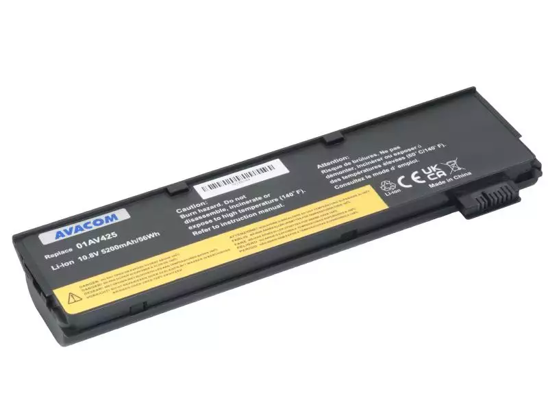 Lenovo Thinkpad T470, T480, T570, T580 Li-Ion 10,8V 5200mAh