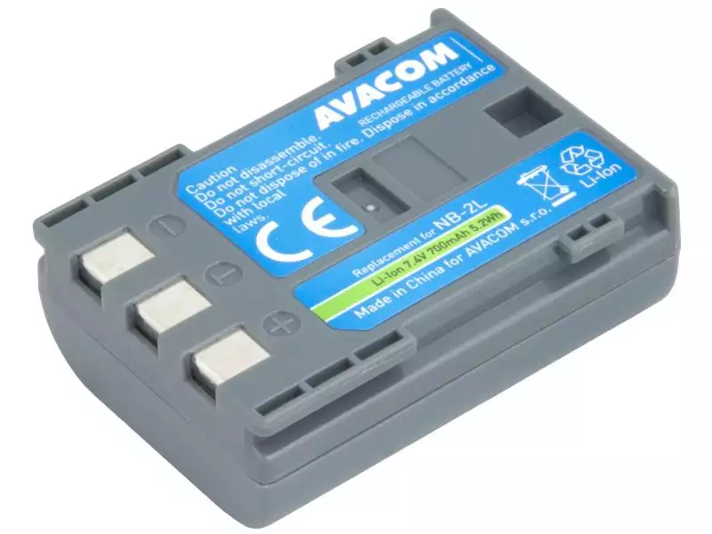 Canon NB-2LH Li-Ion 7.4V 700mAh 5.2Wh