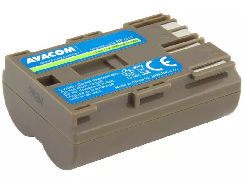 Canon BP-511/ 512 Li-Ion 7.4V 2040mAh 15.1Wh