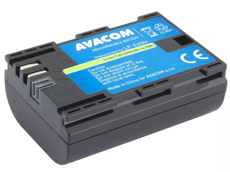 Canon LP-E6NH Li-Ion 7.4V 2250mAh 16.7Wh