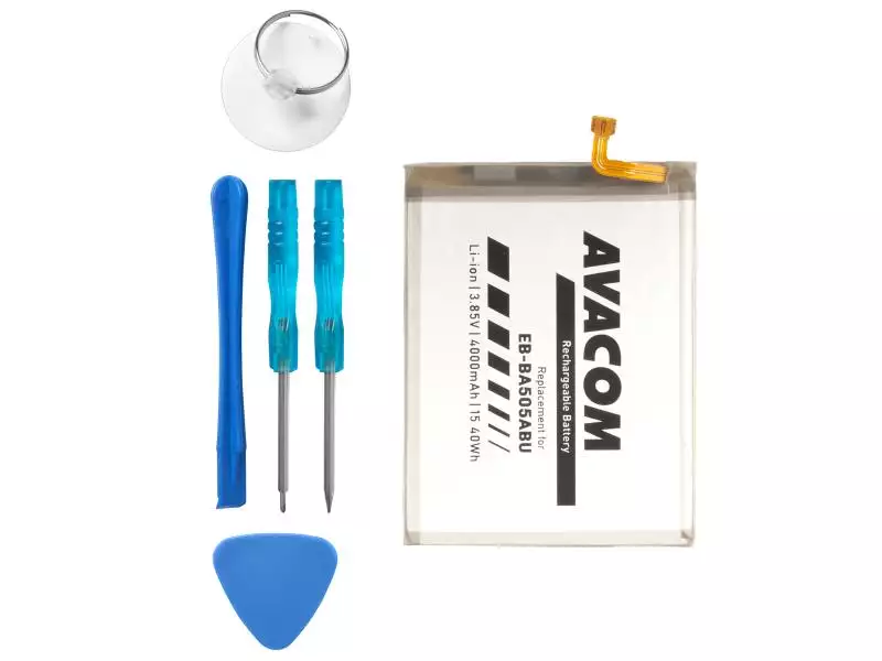 Baterie pro Samsung Galaxy A20, A30, A30s, A50, A50s, Li-Ion 3,85V 4000mAh (náhrada EB-BA505ABU)