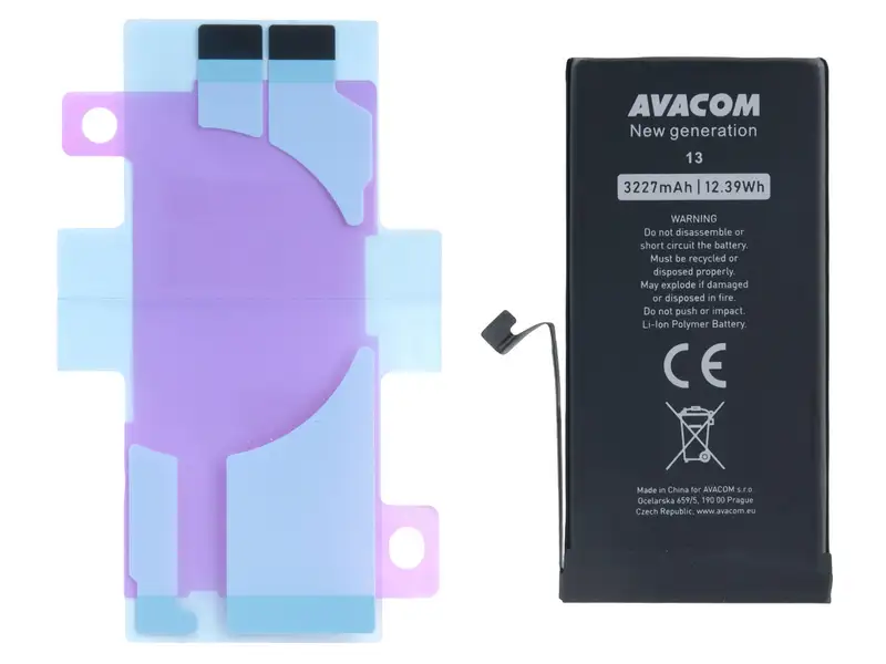 Baterie pro Apple iPhone 13, Li-Ion 3,84V 3227mAh (n&aacute;hrada A2655)