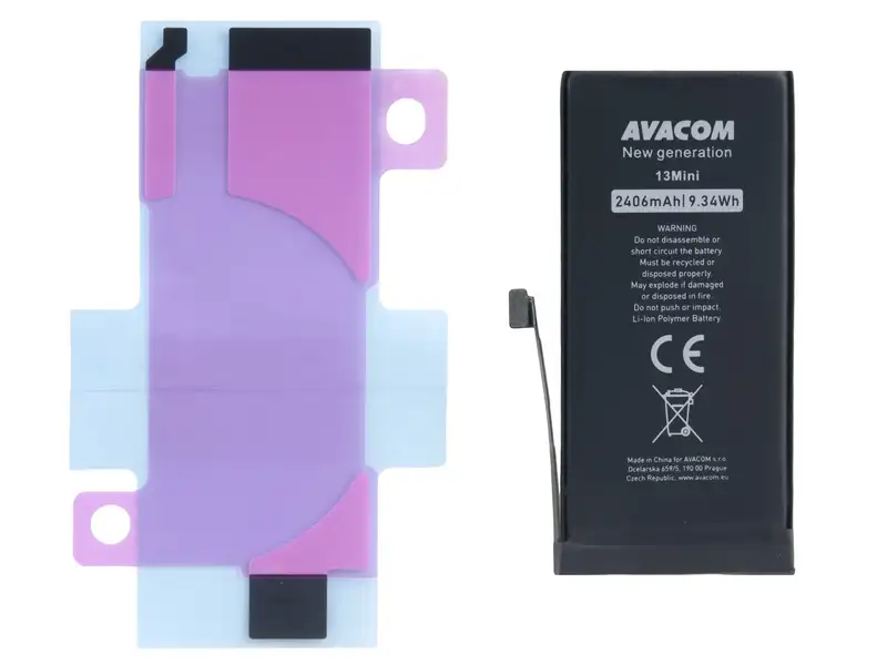 Baterie pro Apple iPhone 13 mini, Li-Ion 3,88V 2406mAh (n&aacute;hrada A2660)