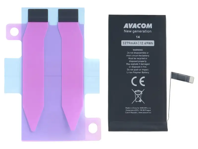 Baterie pro Apple iPhone 14, Li-Ion 3,87V 3279mAh (n&aacute;hrada A2863)