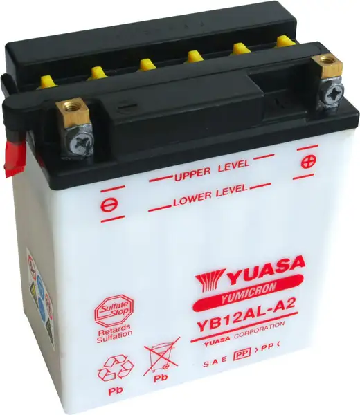 motobaterie YUASA YB12AL-A2 (12V 12Ah)