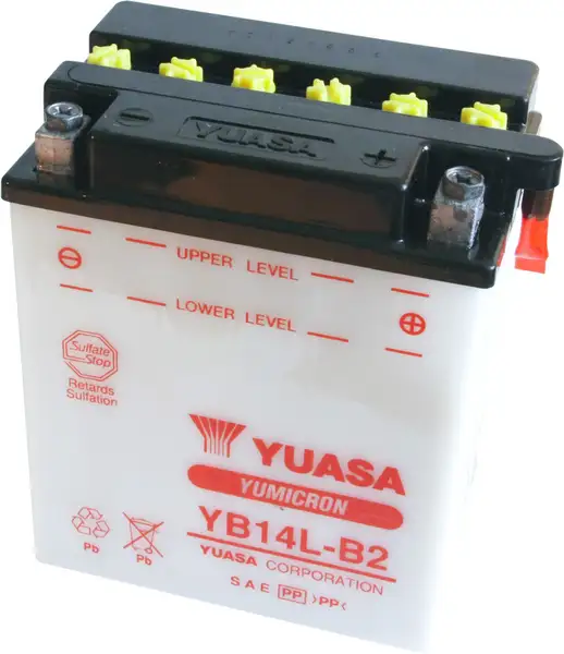 motobaterie YUASA YB14L-B2 (12V 14Ah)