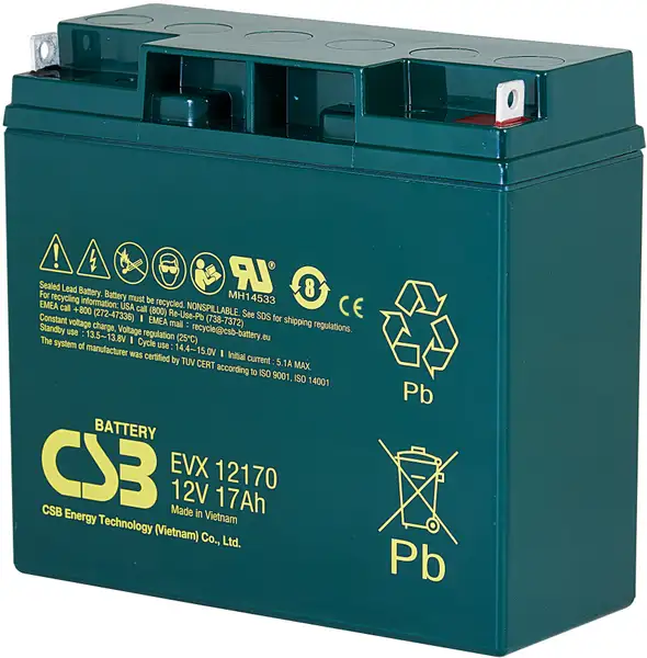 akumulátor CSB EVX12170 (12V/17Ah)