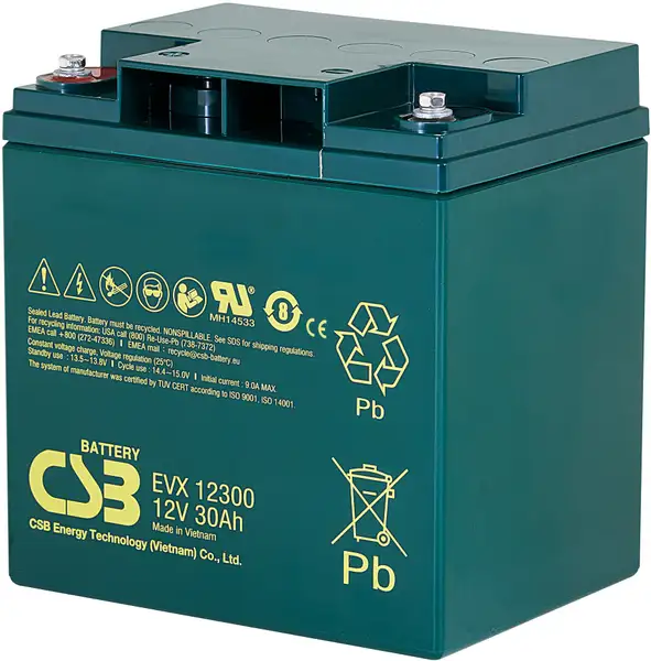 akumulátor CSB EVX12300 (12V/30Ah)