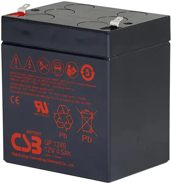 akumulátor CSB GP1245 (12V/4,5Ah)