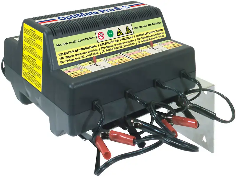 nabíječka OPTIMATE PRO 8-S (8x12V/6V/1,2A) TS44VDE