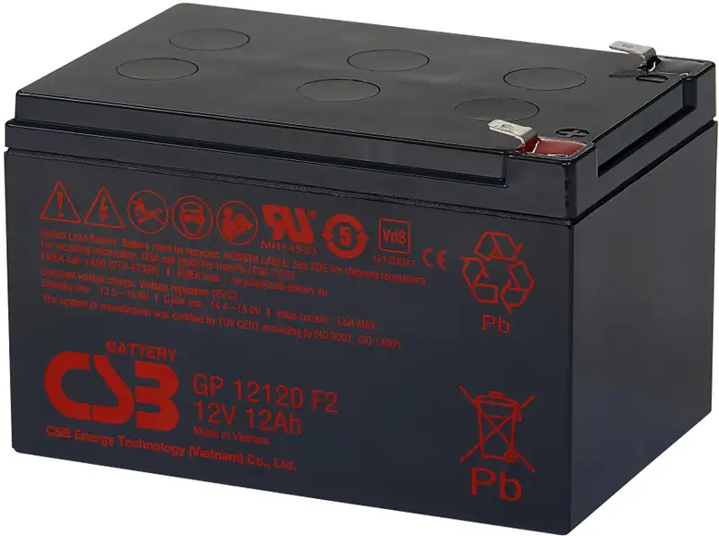 akumulátor CSB GP12120 F2 (12V/12Ah)