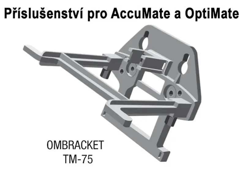 TM-75 příslušenství k Accumate a Optimate - držák na zeď