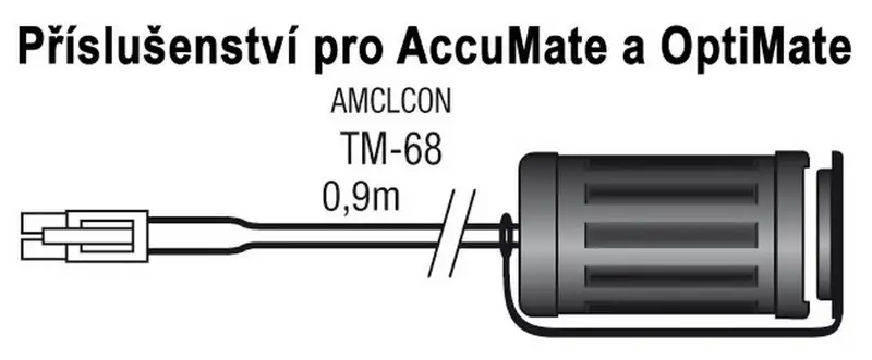 TM-68 příslušenství k Accumate a Optimate - zásuvka pro zapalova