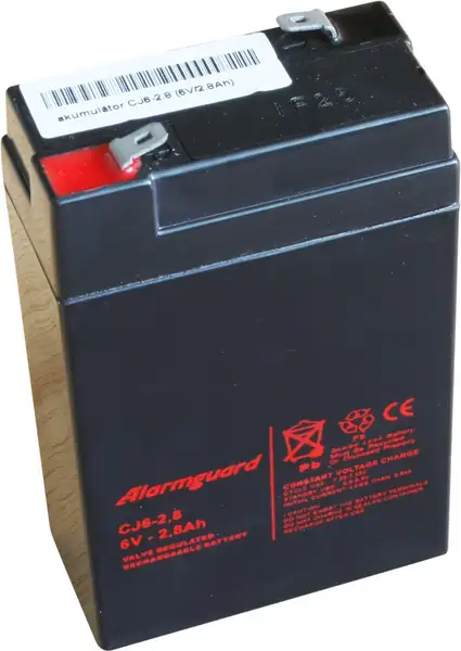 akumulátor Alarmguard CJ6-2,8 (6V/2,8Ah)