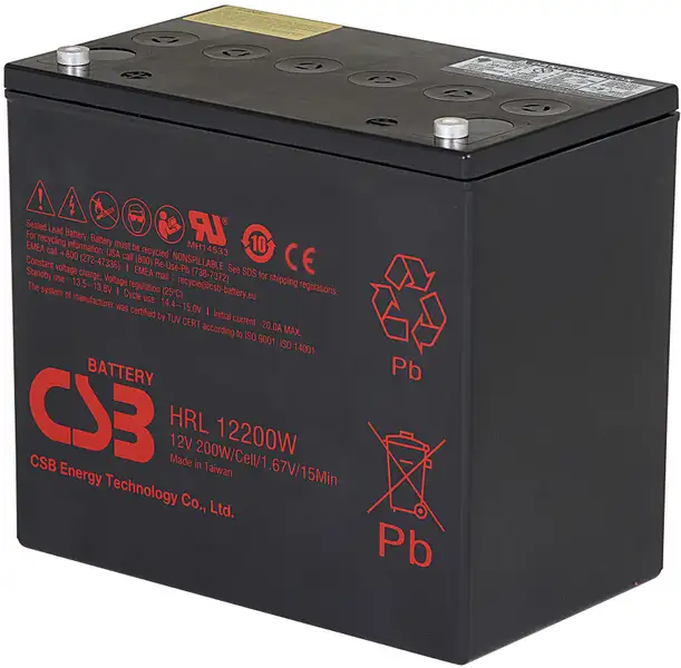 akumulátor CSB HRL12200W FR (12V 52Ah)