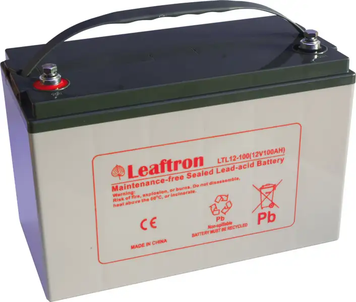 akumulátor Leaftron LTL12-100 (12V/100Ah)
