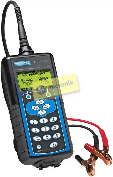 tester akumulátorů a nabíjecího systému Midtronics EXP-1000