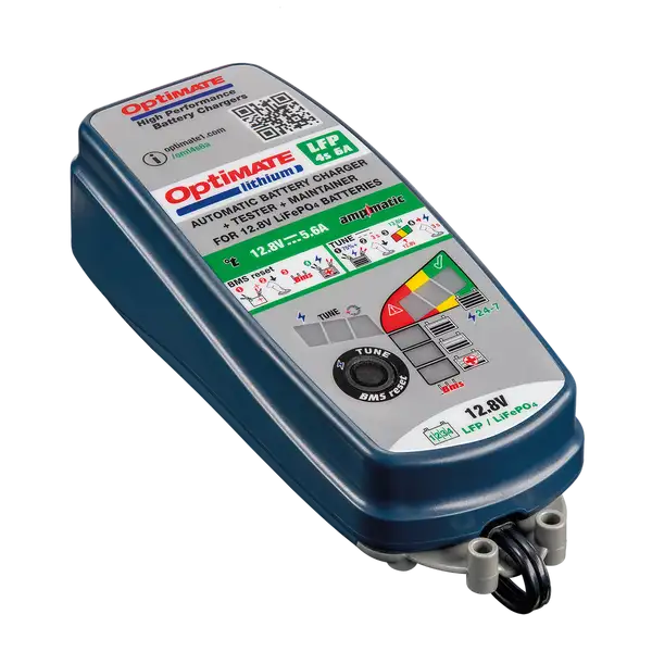 nabíječka OPTIMATE Lithium (12V/6A) LiFePO4 TM290 / TM390 6A