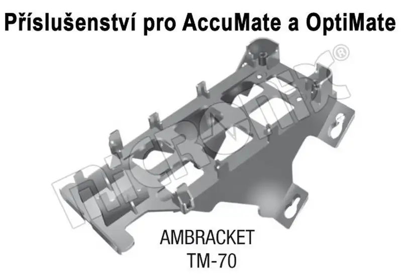 TM-70 příslušenství k Accumate a Optimate - držák na zeď