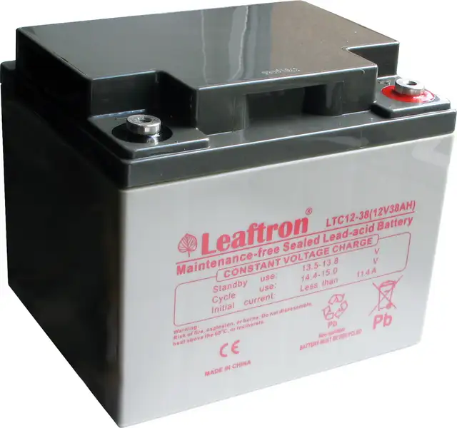 akumulátor Leaftron LTC12-38 (12V/38Ah)