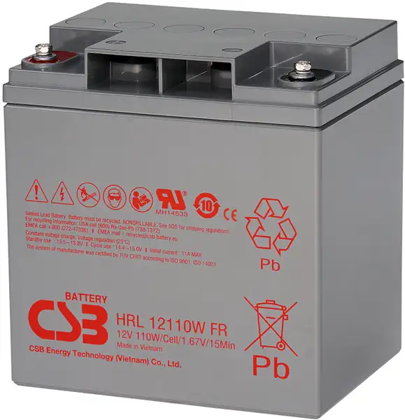akumulátor CSB HRL12110W FR (12V 27,5Ah)